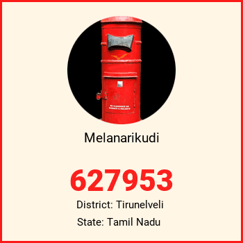 Melanarikudi pin code, district Tirunelveli in Tamil Nadu