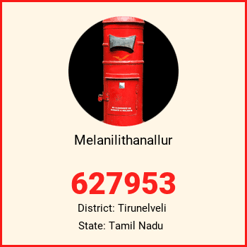 Melanilithanallur pin code, district Tirunelveli in Tamil Nadu