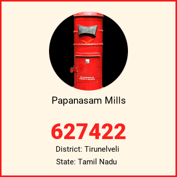 Papanasam Mills pin code, district Tirunelveli in Tamil Nadu