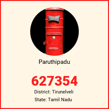 Paruthipadu pin code, district Tirunelveli in Tamil Nadu