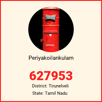 Periyakoilankulam pin code, district Tirunelveli in Tamil Nadu