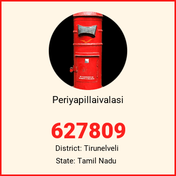 Periyapillaivalasi pin code, district Tirunelveli in Tamil Nadu
