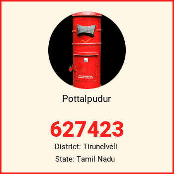 Pottalpudur pin code, district Tirunelveli in Tamil Nadu