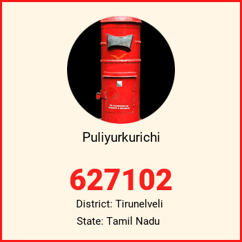 Puliyurkurichi pin code, district Tirunelveli in Tamil Nadu