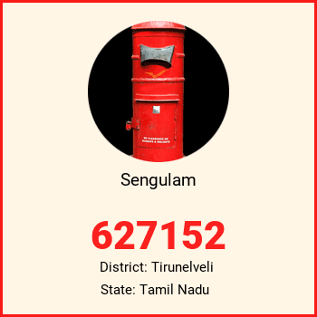 Sengulam pin code, district Tirunelveli in Tamil Nadu