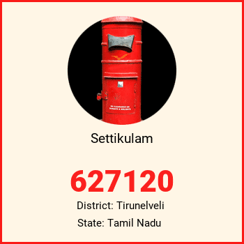 Settikulam pin code, district Tirunelveli in Tamil Nadu