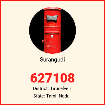 Surangudi pin code, district Tirunelveli in Tamil Nadu