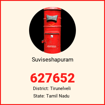 Suviseshapuram pin code, district Tirunelveli in Tamil Nadu