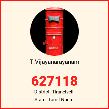 T.Vijayanarayanam pin code, district Tirunelveli in Tamil Nadu