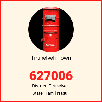 Tirunelveli Town pin code, district Tirunelveli in Tamil Nadu