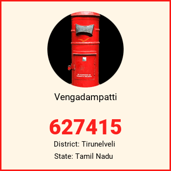 Vengadampatti pin code, district Tirunelveli in Tamil Nadu
