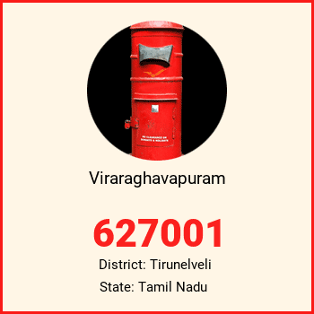 Viraraghavapuram pin code, district Tirunelveli in Tamil Nadu