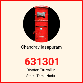 Chandravilasapuram pin code, district Tiruvallur in Tamil Nadu