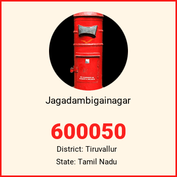 Jagadambigainagar pin code, district Tiruvallur in Tamil Nadu