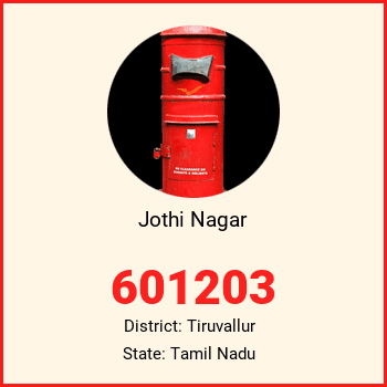 Jothi Nagar pin code, district Tiruvallur in Tamil Nadu