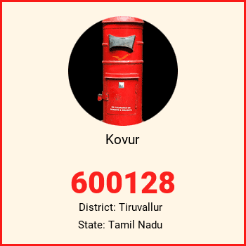 Kovur pin code, district Tiruvallur in Tamil Nadu
