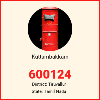 Kuttambakkam pin code, district Tiruvallur in Tamil Nadu