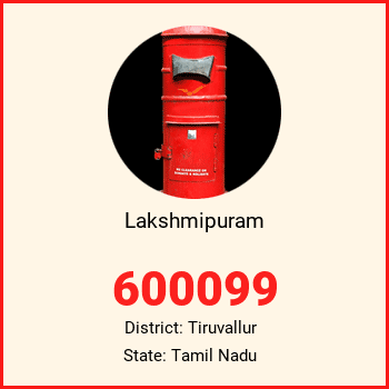 Lakshmipuram pin code, district Tiruvallur in Tamil Nadu