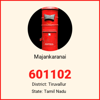 Majankaranai pin code, district Tiruvallur in Tamil Nadu