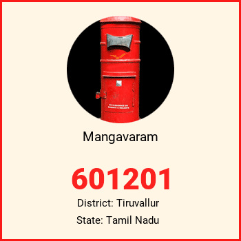Mangavaram pin code, district Tiruvallur in Tamil Nadu