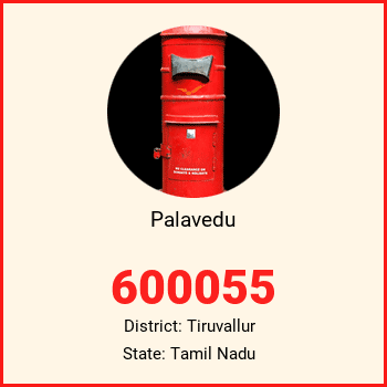 Palavedu pin code, district Tiruvallur in Tamil Nadu