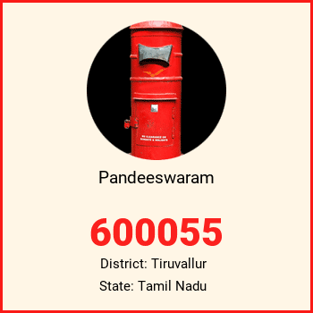 Pandeeswaram pin code, district Tiruvallur in Tamil Nadu