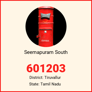 Seemapuram South pin code, district Tiruvallur in Tamil Nadu
