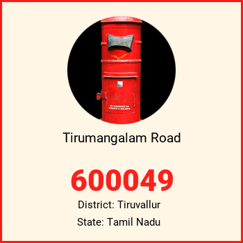Tirumangalam Road pin code, district Tiruvallur in Tamil Nadu