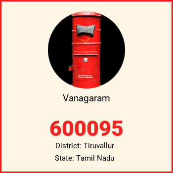 Vanagaram pin code, district Tiruvallur in Tamil Nadu
