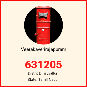 Veerakaverirajapuram pin code, district Tiruvallur in Tamil Nadu