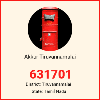 Akkur Tiruvannamalai pin code, district Tiruvannamalai in Tamil Nadu