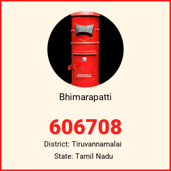 Bhimarapatti pin code, district Tiruvannamalai in Tamil Nadu