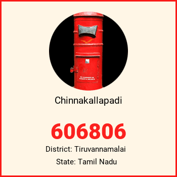 Chinnakallapadi pin code, district Tiruvannamalai in Tamil Nadu