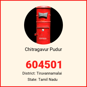 Chitragavur Pudur pin code, district Tiruvannamalai in Tamil Nadu