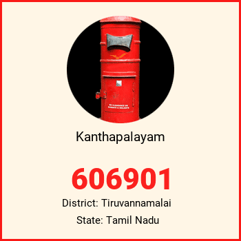 Kanthapalayam pin code, district Tiruvannamalai in Tamil Nadu