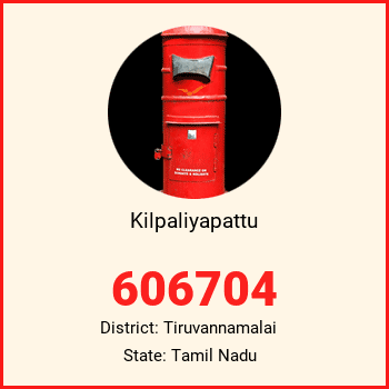 Kilpaliyapattu pin code, district Tiruvannamalai in Tamil Nadu
