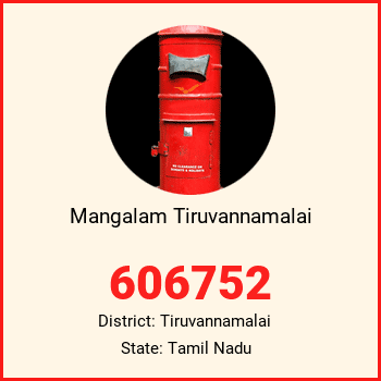 Mangalam Tiruvannamalai pin code, district Tiruvannamalai in Tamil Nadu