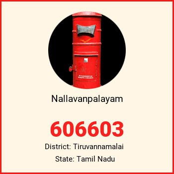 Nallavanpalayam pin code, district Tiruvannamalai in Tamil Nadu