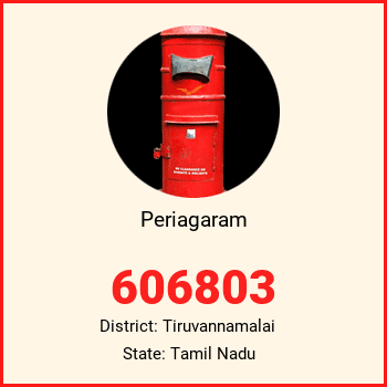 Periagaram pin code, district Tiruvannamalai in Tamil Nadu