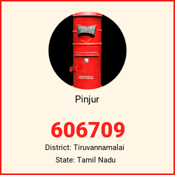 Pinjur pin code, district Tiruvannamalai in Tamil Nadu