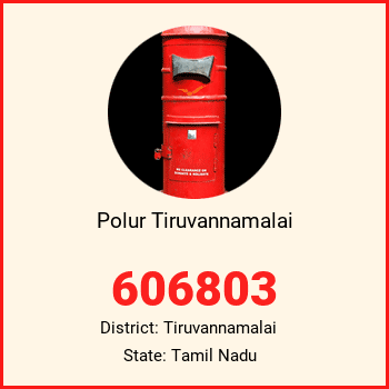 Polur Tiruvannamalai pin code, district Tiruvannamalai in Tamil Nadu