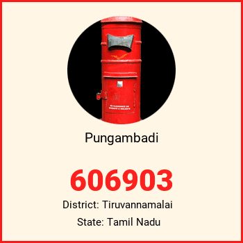 Pungambadi pin code, district Tiruvannamalai in Tamil Nadu