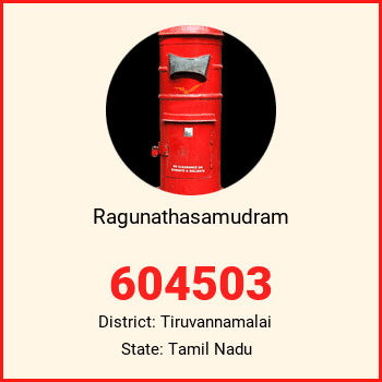 Ragunathasamudram pin code, district Tiruvannamalai in Tamil Nadu