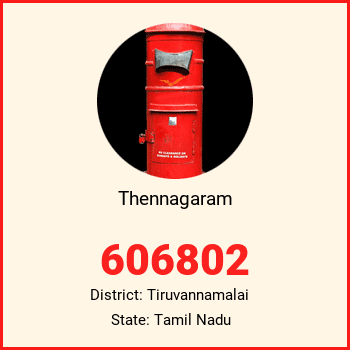 Thennagaram pin code, district Tiruvannamalai in Tamil Nadu