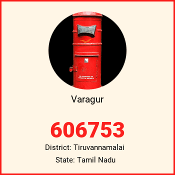 Varagur pin code, district Tiruvannamalai in Tamil Nadu