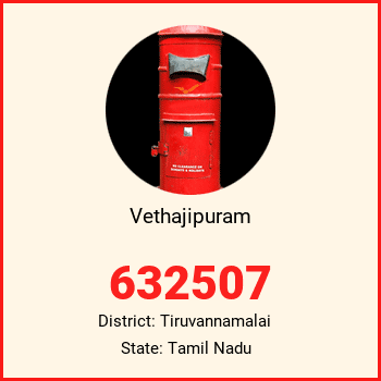Vethajipuram pin code, district Tiruvannamalai in Tamil Nadu