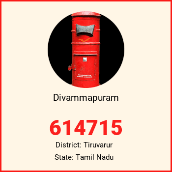 Divammapuram pin code, district Tiruvarur in Tamil Nadu