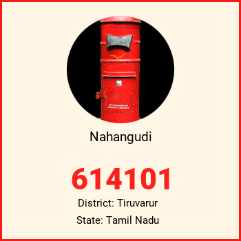 Nahangudi pin code, district Tiruvarur in Tamil Nadu