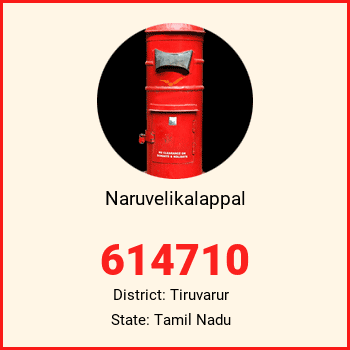 Naruvelikalappal pin code, district Tiruvarur in Tamil Nadu
