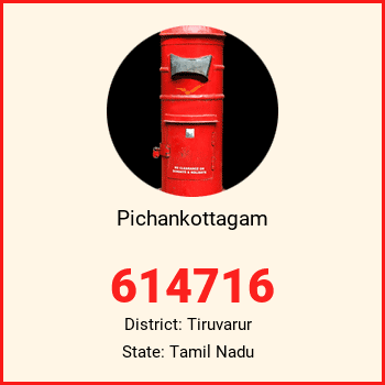 Pichankottagam pin code, district Tiruvarur in Tamil Nadu